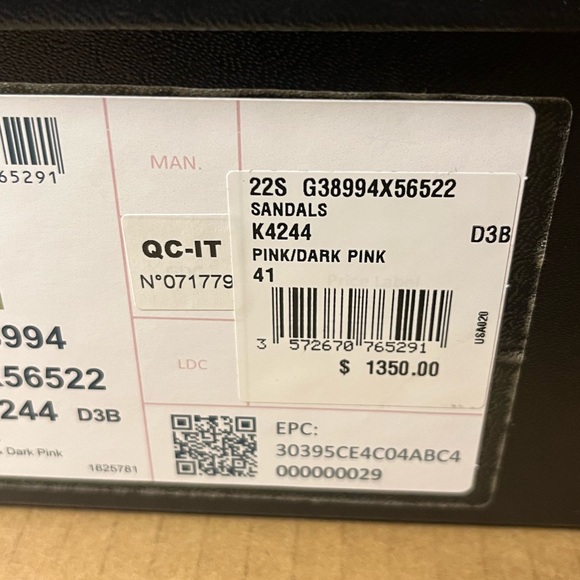 Authentic Chanel Platform Sandals size 41 - Picture 9 of 10